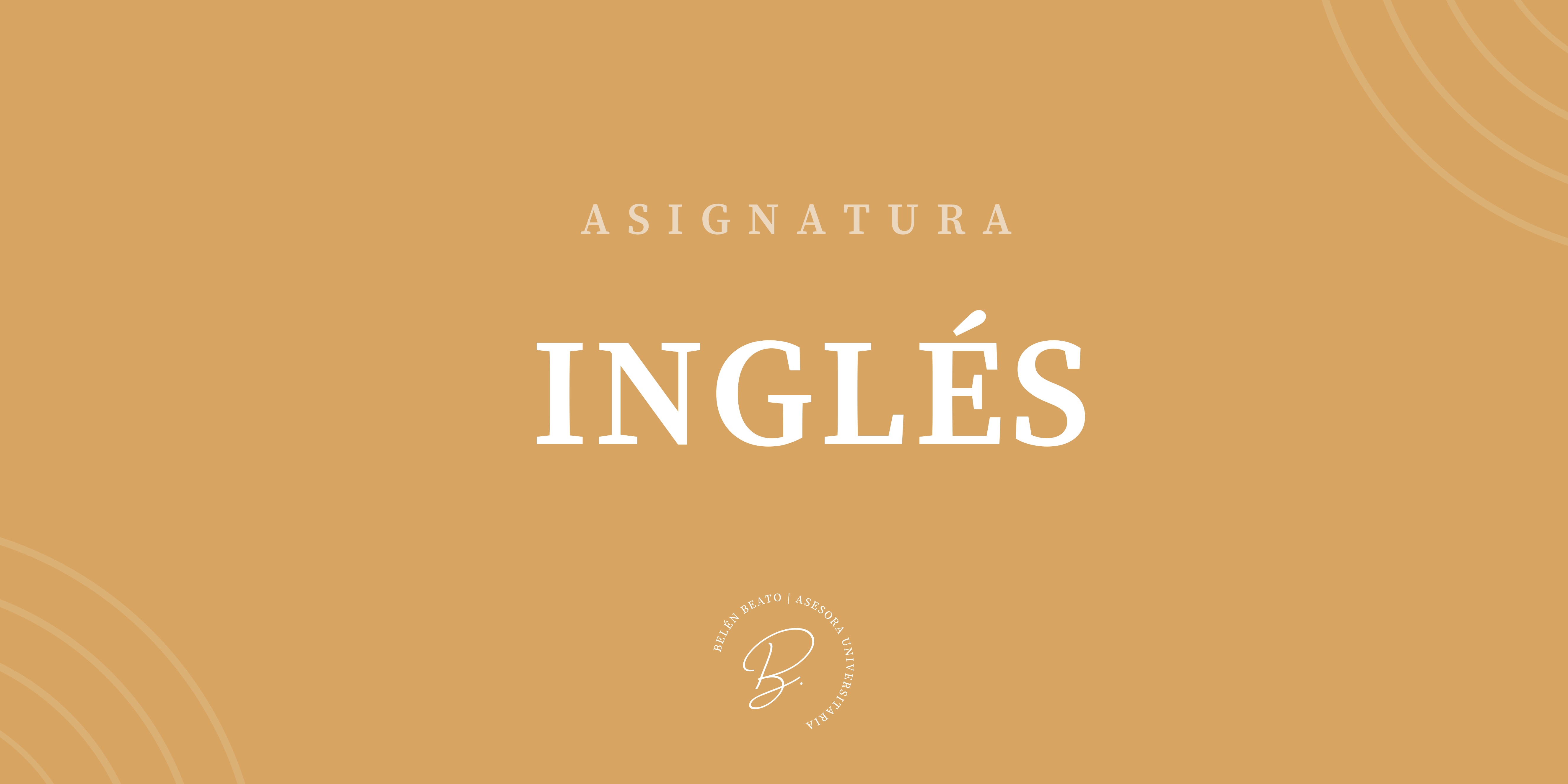 CARATULA DE INGLES